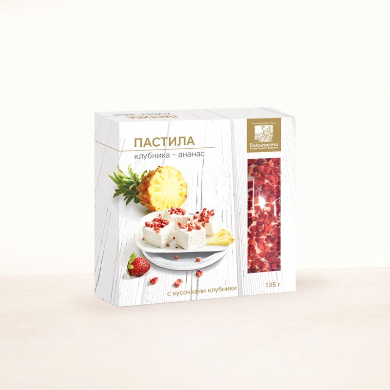  Пастила 135г клубника-ананас  в Большом Камне