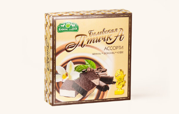 №2 Конфеты "Белевская птичка"  300г ассорти  в Большом Камне