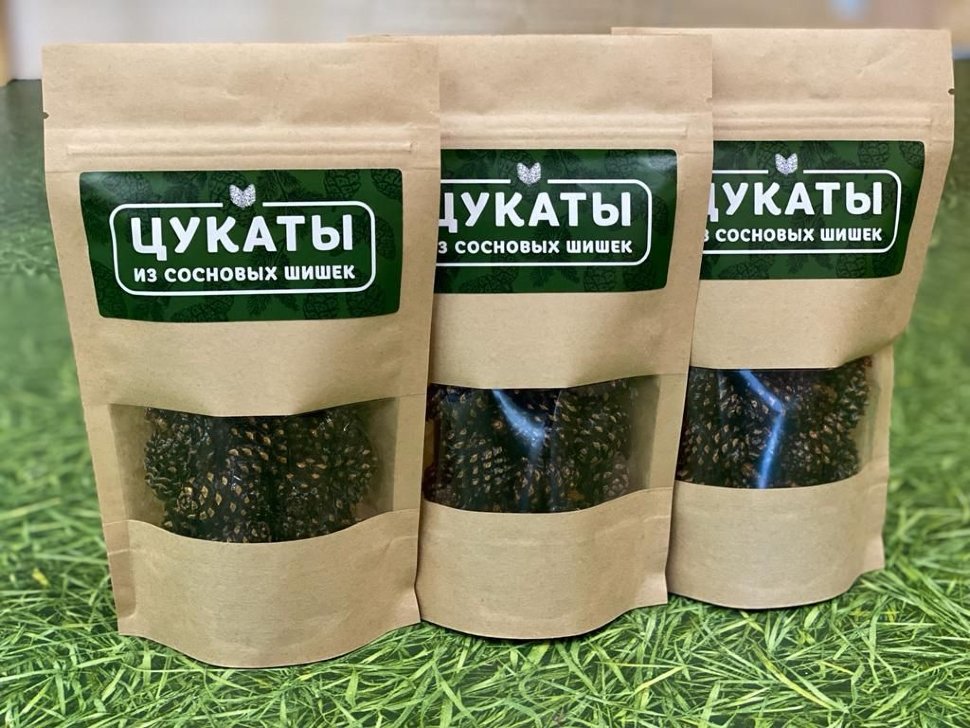  Цукаты из сосновых шишек 100г  в Большом Камне