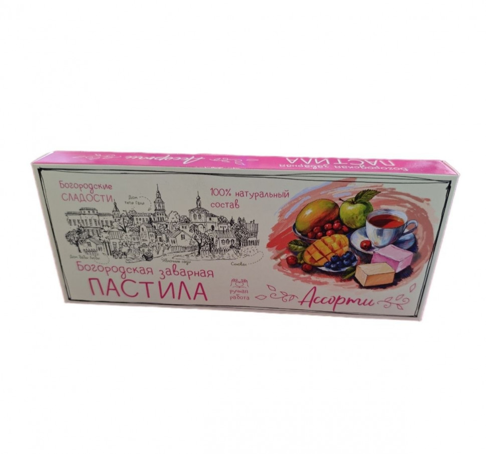  Пастила заварная "Ассорти", 250г в Большом Камне