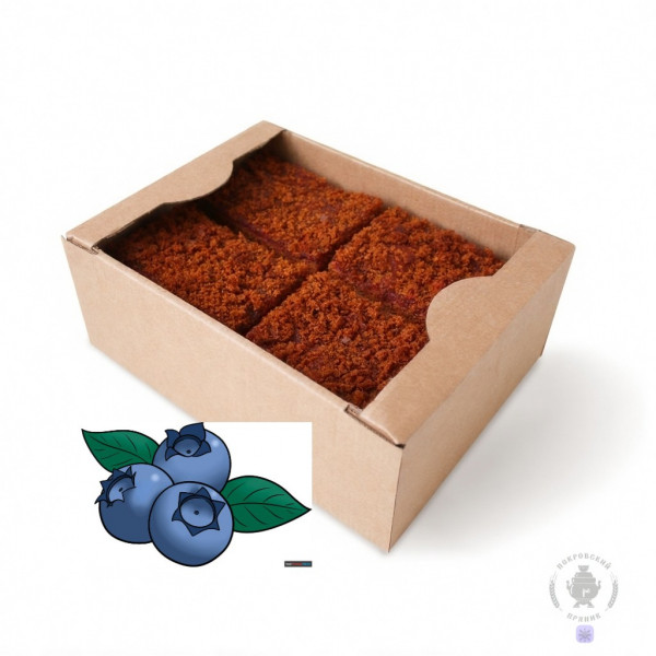 №3 Пряник 1кг с фруктовой начинкой Черника в Большом Камне