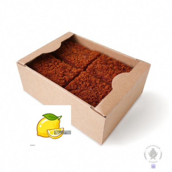 №3 Пряник 1кг с фруктовой начинкой Лимон в Большом Камне